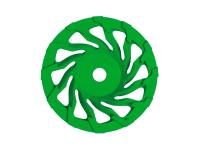 Алмазная шлифовальная тарелка Dr.Schulze ST- Spiral D125 мм. Агрессивная шлифовка