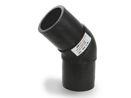 ОТВОД ЛИТОЙ 45° PE100 PN10 D125 ОТВОД ЛИТОЙ 45° PE100 PN10 D125