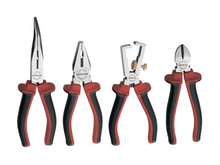 Набор плоскогубцев и кусачек, 4 шт Набор плоскогубцев и кусачек, 4 шт